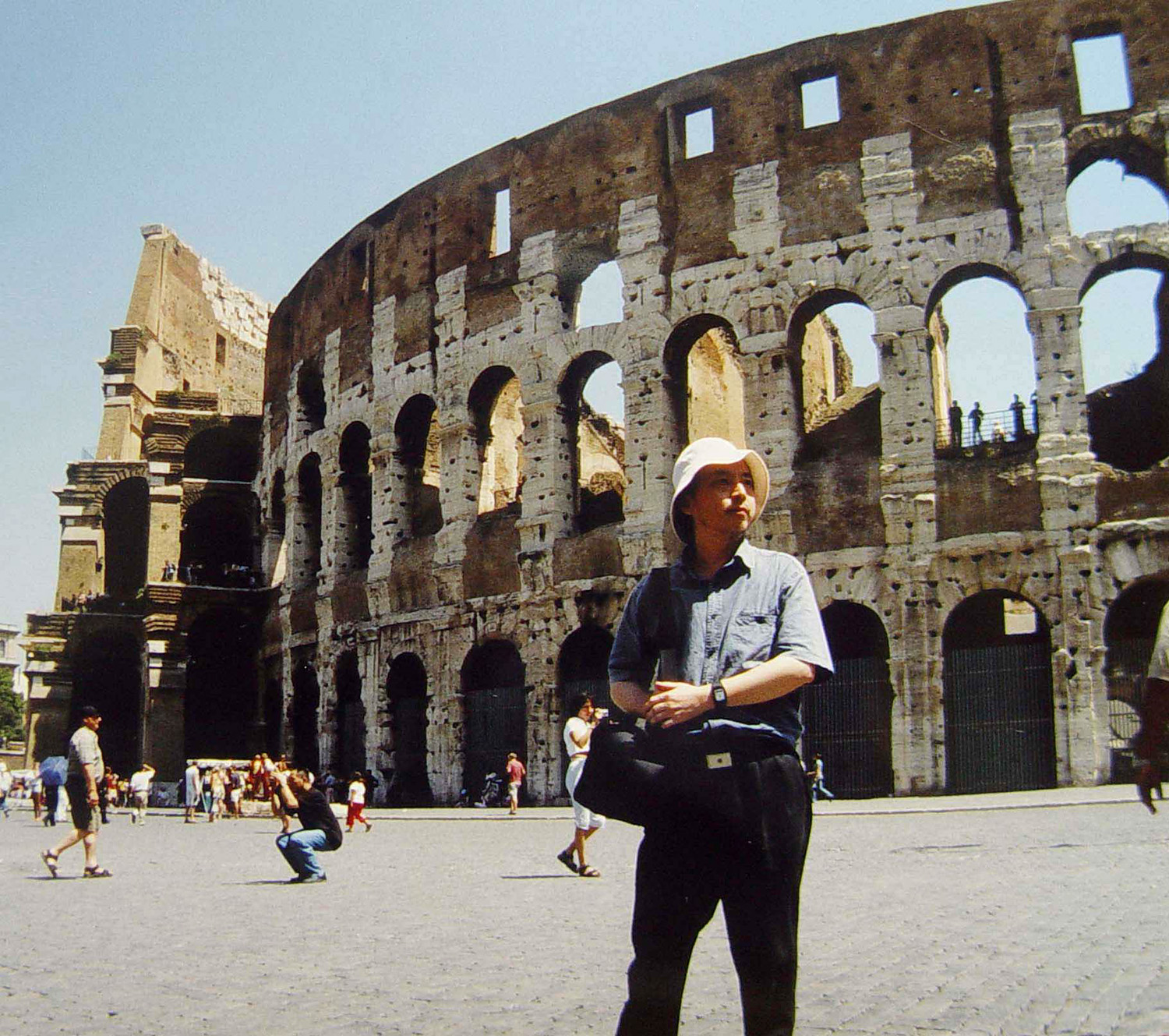 2004年摄于罗马