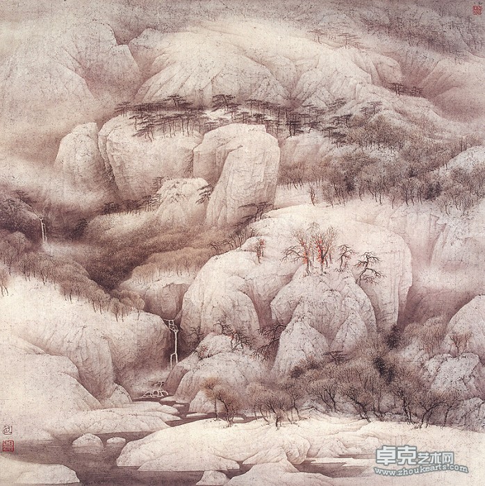 寒林图(68x68)