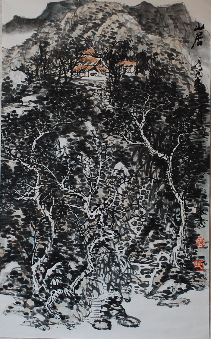 作品35山居97x60cm