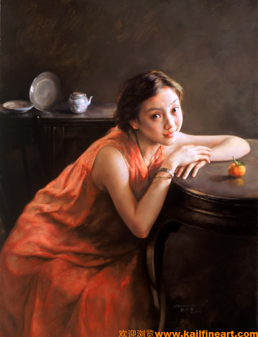 10,油画,91x91cm,2004