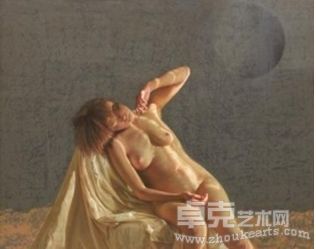 李晓刚 《时》 油画蛋彩 2009年作