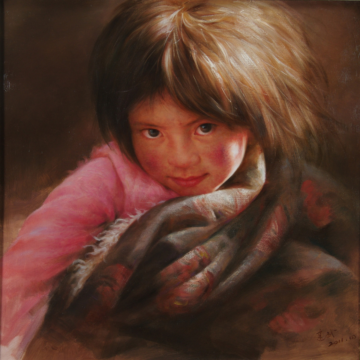 西藏儿童组画-780*80cm