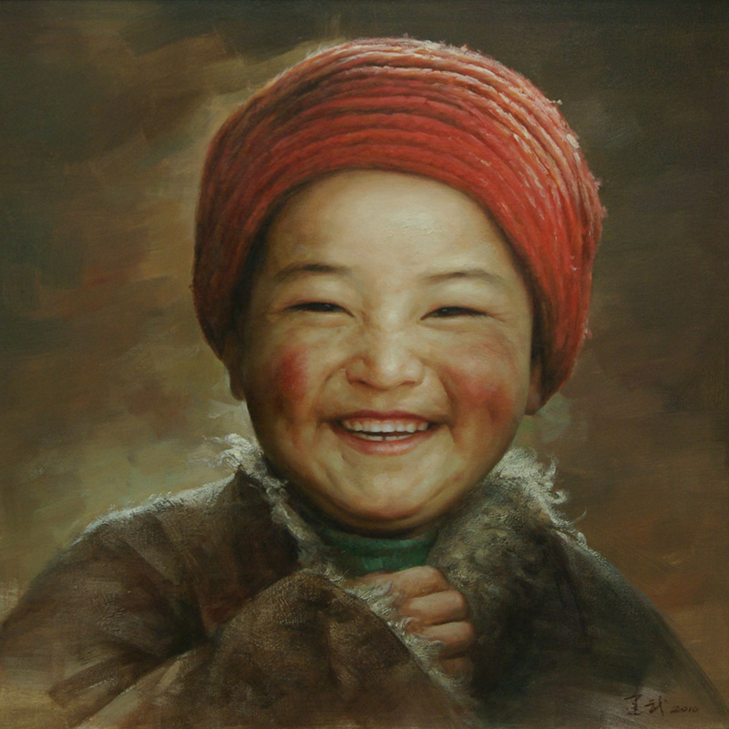 西藏儿童组画480*80