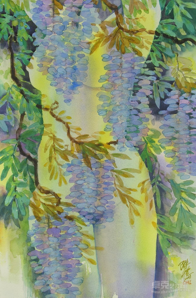 《花语NO.23-春暖》56×38cm