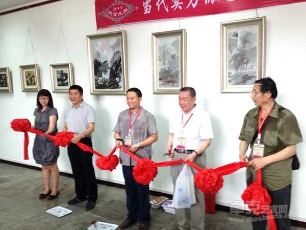 张鸿然油画作品专展在北京故宫太庙举行开幕式