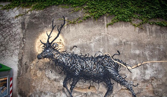 华裔艺术家DALeast:令人惊叹的街头涂鸦艺术