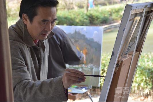 留俄艺术家“相约金鸡湖——2015当代油画邀请展”系列活动