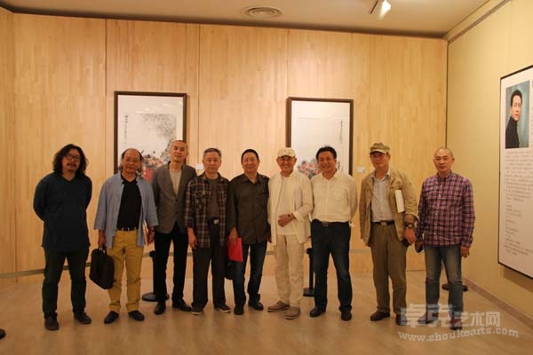 “第十届山东文化艺术节系列展览——张辉绘画作品展”在济南市美术馆开幕
