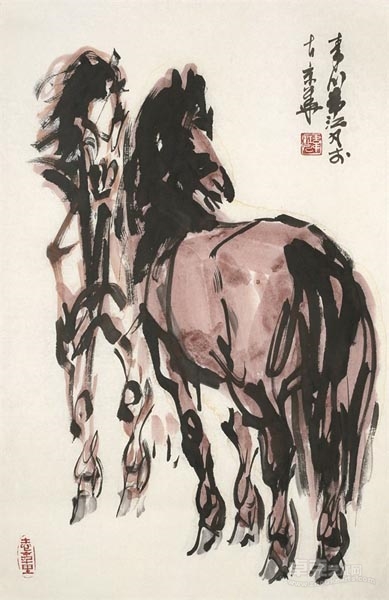 韦江凡作品展将在北京画院美术馆开幕海报