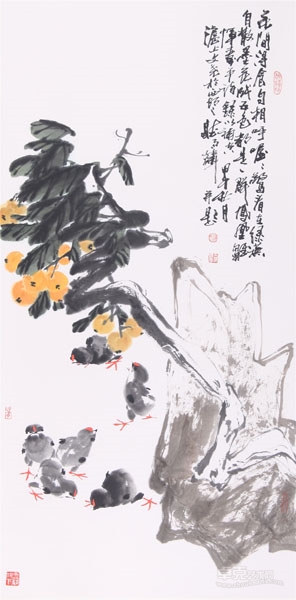 清气满乾坤梁文尧海派大写意花鸟画作品进驻2016第十九届北京艺术博览会